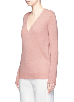 Front View - Click To Enlarge - THEORY - 'Adrianna' V-neck cashmere sweater