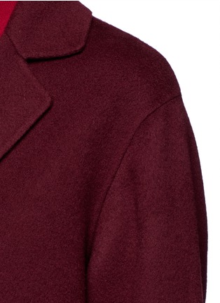 Detail View - Click To Enlarge - THEORY - 'Peirette' double faced wool-cashmere coat