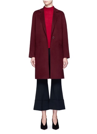 Main View - Click To Enlarge - THEORY - 'Peirette' double faced wool-cashmere coat
