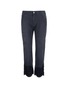 Main View - Click To Enlarge - STELLA MCCARTNEY - Floral ribbon appliqué cropped tomboy jeans