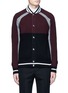 Main View - Click To Enlarge - GIVENCHY - Colourblock and stripe jacket cardigan