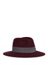 Main View - Click To Enlarge - MAISON MICHEL - 'Hanrietta' swirl rabbit furfelt fedora hat