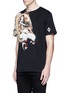 Front View - Click To Enlarge - MARCELO BURLON - 'Cruces' animal print T-shirt