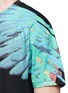 Detail View - Click To Enlarge - MARCELO BURLON - 'Lonquimay' wing print cotton T-shirt