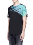 Front View - Click To Enlarge - MARCELO BURLON - 'Lonquimay' wing print cotton T-shirt