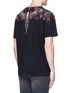 Back View - Click To Enlarge - MARCELO BURLON - 'El Cruce' wing print T-shirt