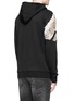 Back View - Click To Enlarge - MARCELO BURLON - 'Cruces' animal print hoodie