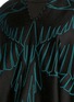 Detail View - Click To Enlarge - MARCELO BURLON - 'Aserel' reversible wing jacquard poncho