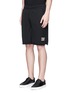 Front View - Click To Enlarge - MARCELO BURLON - 'Sajama' sports mesh shorts