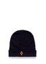 Figure View - Click To Enlarge - MARCELO BURLON - 'Liicancabur' embroidered wool knit beanie