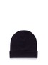 Figure View - Click To Enlarge - MARCELO BURLON - 'Sajama' embroidered wool knit beanie