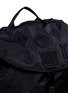 Detail View - Click To Enlarge - MARCELO BURLON - 'Pissis' icon patch backpack
