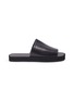 Main View - Click To Enlarge - CLERGERIE - 'Gao' Wide Strap Platform Mules