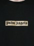 Detail View - Click To Enlarge - PALM ANGELS - Glitter logo print T-shirt