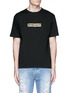 Main View - Click To Enlarge - PALM ANGELS - Glitter logo print T-shirt
