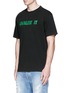 Front View - Click To Enlarge - PALM ANGELS - 'LEGALIZE IT' print T-shirt