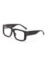 Main View - Click To Enlarge - LINDA FARROW - Morrison' oversized rectangular optical glasses