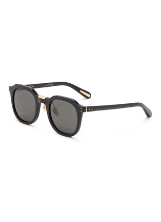 Main View - Click To Enlarge - LINDA FARROW - Fletcher' acetate D frame sunglasses