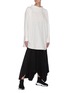Figure View - Click To Enlarge - BALENCIAGA - Double Front Oversize Blouse