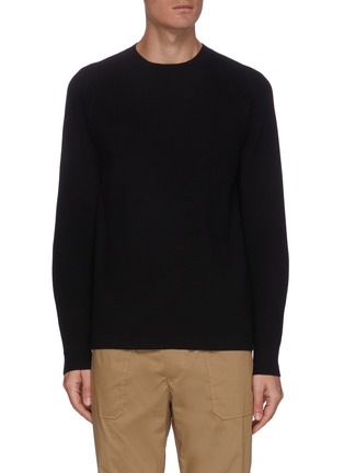 Main View - Click To Enlarge - THEORY - Latham' Raglan Cotton Blend Sweater