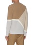 Back View - Click To Enlarge - THEORY - Gregg' Geometric Panel Sweater