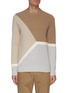 Main View - Click To Enlarge - THEORY - Gregg' Geometric Panel Sweater