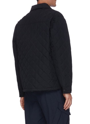 Back View - Click To Enlarge - THEORY - Padded Quilt Jacket