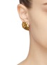 Figure View - Click To Enlarge - MISHO - Flow' gold plated ear caps