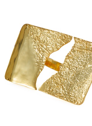 Detail View - Click To Enlarge - MISHO - Sierra' gold plated statement ring