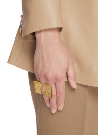 Figure View - Click To Enlarge - MISHO - Sierra' gold plated statement ring