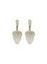 Main View - Click To Enlarge - TUKKA - Diamond crystal drop earrings