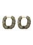 Main View - Click To Enlarge - TUKKA - Diamond Gold Silver Loop Earrings