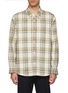Main View - Click To Enlarge - SOLID HOMME - Check Long Sleeve Shirt