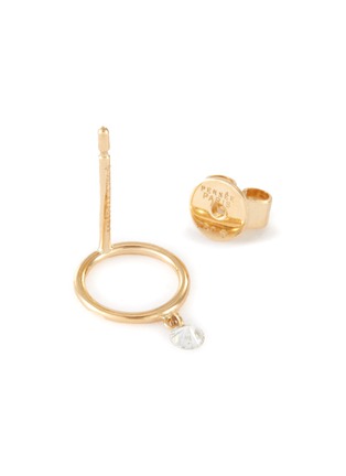 Detail View - Click To Enlarge - PERSÉE PARIS - 'Boheme' diamond small hoop earring