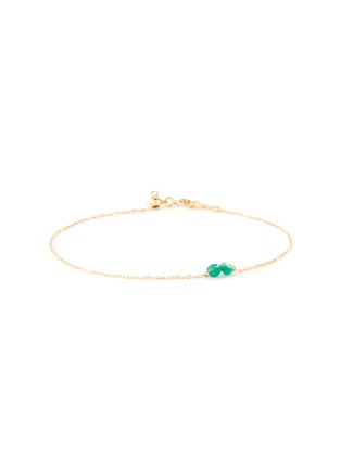 Main View - Click To Enlarge - PERSÉE PARIS - 'Dancing' emerald 18k gold bracelet