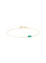 Main View - Click To Enlarge - PERSÉE PARIS - 'Dancing' emerald 18k gold bracelet