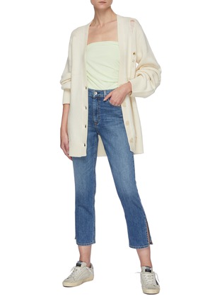 Figure View - Click To Enlarge - RAG & BONE - Nina' high rise ankle flare jeans