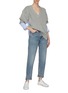 Figure View - Click To Enlarge - RAG & BONE - 'Rosa' Whiskered Denim Boyfriend Jeans