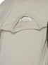  - FENG CHEN WANG - Deconstructed T-shirt panel contrast sleeve top