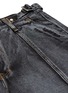  - FENG CHEN WANG - x Levi's Side Belt Detail Gradient Centre Trim Denim Jeans