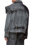 Back View - Click To Enlarge - FENG CHEN WANG - x Levi's Contrast Seam Gradient Wash Denim Jacket