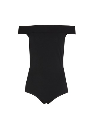 Main View - Click To Enlarge - ALAÏA - Off-shoulder Sleeveless Bodysuit