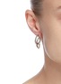 Figure View - Click To Enlarge - PHILIPPE AUDIBERT - Jane' twisted double hoop earrings