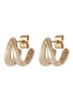 Main View - Click To Enlarge - PHILIPPE AUDIBERT - Willa' gold plated double earrings