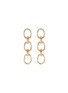 Main View - Click To Enlarge - PHILIPPE AUDIBERT - Marcus' gold plated chain link earrings