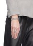 Figure View - Click To Enlarge - PHILIPPE AUDIBERT - Lys Etain' Swarovski rhinestone embroidered bracelet