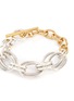 Detail View - Click To Enlarge - PHILIPPE AUDIBERT - Rony' silver- and gold-plated multi-link bracelet