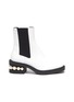 Main View - Click To Enlarge - NICHOLAS KIRKWOOD - Casati' faux pearl heel leather chelsea boots