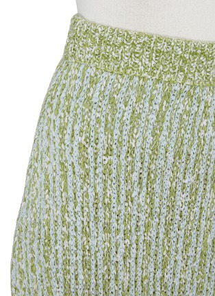 Detail View - Click To Enlarge - SWAYING - Back Slit Knit Maxi Skirt