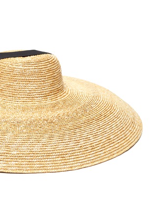 Chloe Black Derby Hat For Women Wide Brim 5” Extra Large Sun Hat
